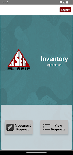 Android application El-Seif Inventory screenshort
