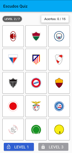 Escudos Quiz - Adivinhe o time Screen 2