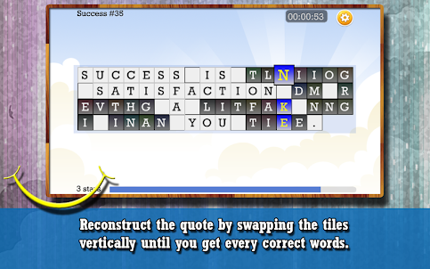WORD PUZZLE for the SUCCESSFUL