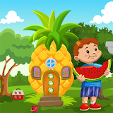Boy Escape From Fruit House Best Escape Game-332 icon