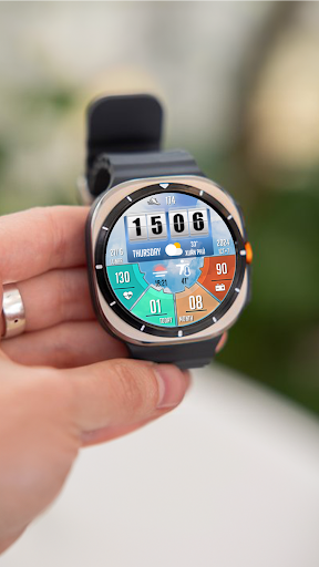 N-SPORT550 Flip Digital Watch Screen 2