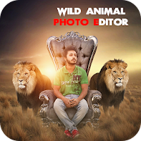 Wild Animal Photo Editor  Frame Sticker Effect