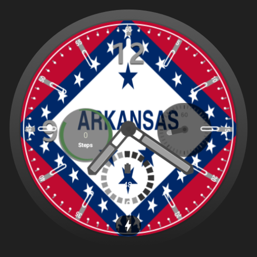 Arkansas Flag Watchface logo