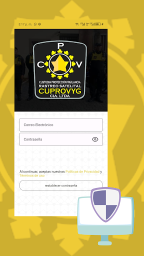 Android application Cuprovyg screenshort
