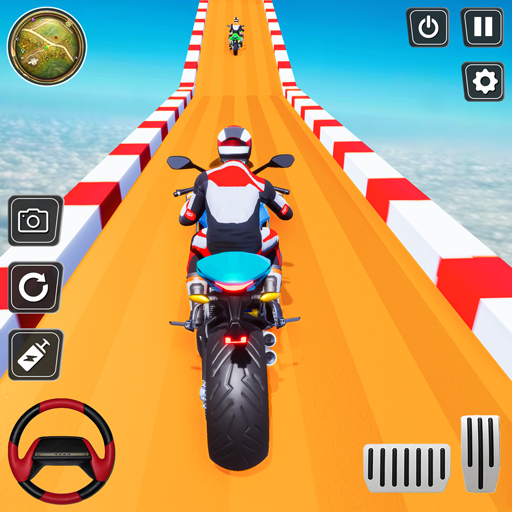 Superhero Moto Stunt Racing logo