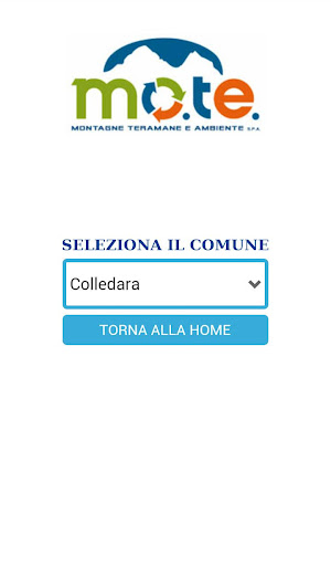 Android application Montagne Teramane e Ambiente screenshort