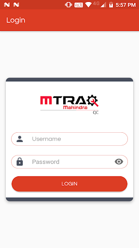 MahindraAD MTraq QC Screen 2