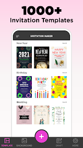 Creador y diseño de tarjetas de invitación MOD APK (Premium desbloqueado) 2