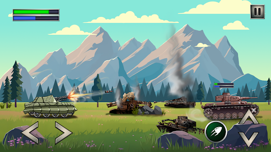 Tank Fury Boss Battle 2D APK (Premium Unlocked) Download 3