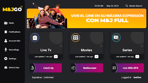 MyJ Go Screen 2