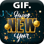 Cover Image of Download Happy New Year 2021 GIF Photo Frames 1.0 APK