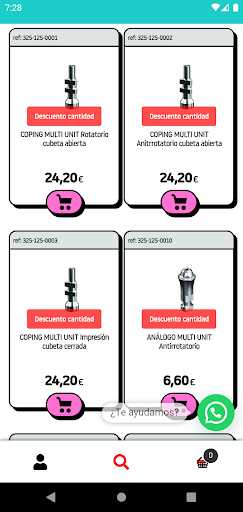 Dent-thel depósito dental Screen 3