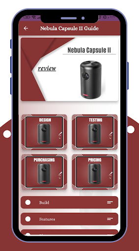Nebula Capsule II Guide Screen 2