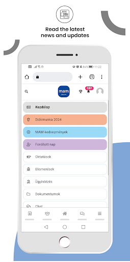 Android application MAMinfo screenshort