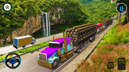 Cargo Truck Driver Simulation