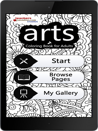arts Coloring Book for Adults Screen 3