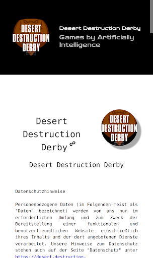 Desert Destruction Derby Screen 3