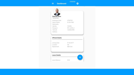 eHr Screen 3