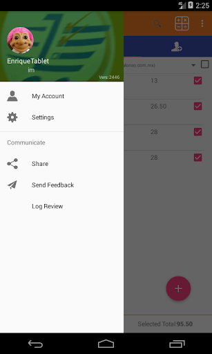 Android application SoFastShop screenshort