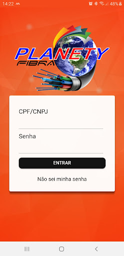 Android application PLANETY INTERNET screenshort