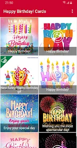 GIF de Feliz Cumpleaños - Apps on Google Play