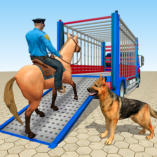 Police Horse Ghoda Game  Icon