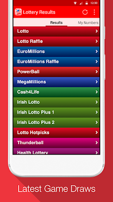 Lottery Resultsのおすすめ画像1