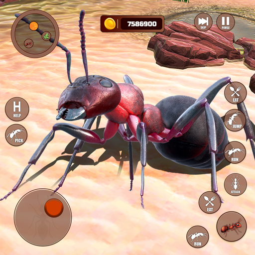 The Ant Colony Simulator Logo