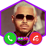 Cover Image of Tải xuống Chris Brown Fake Call & Wallpaper 2.7 APK