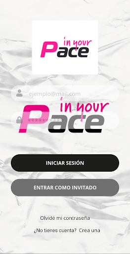In Your Pace Screen 2