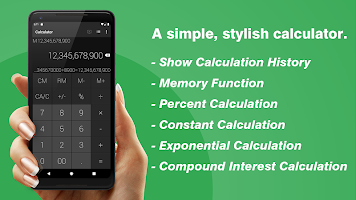 screenshot of Calculator - Simple & Stylish