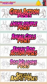 Drawing Anime Pose Pro 1.7 APK + Mod (Unlimited money) untuk android