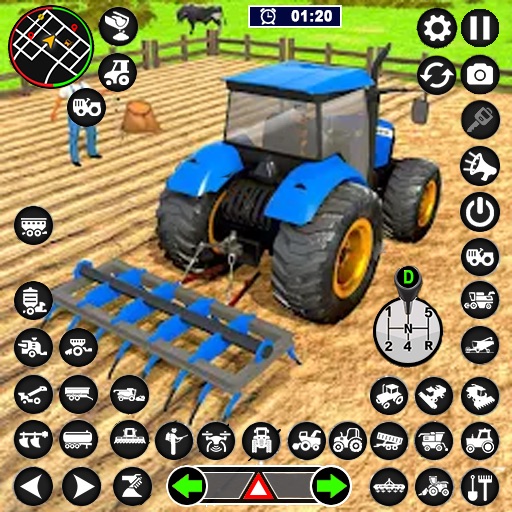 Tractor Simulator Farming Game logo