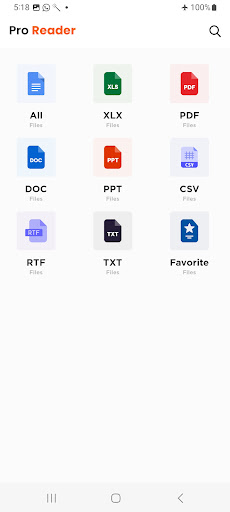 Android application All Document Reader screenshort