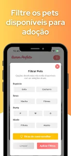 Aumor Perfeito: Adoção de Pets