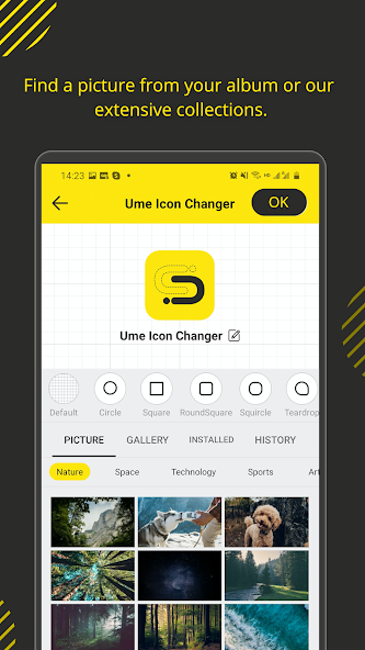Icon Changer - for app icons 1.3.1 APK + Mod (Unlocked / Premium) for Android