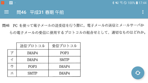 情報セキュリティマネジメント試験 午前 過去問 Screen 2
