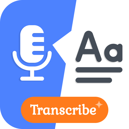 Transcribe Now: Speech to text icon
