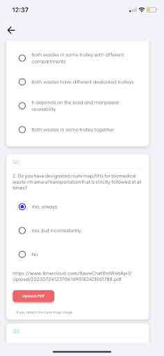 BMW Survey Screen 2
