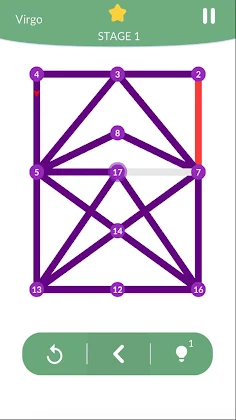 Draw Line Challenge : One line - Screenshot 1