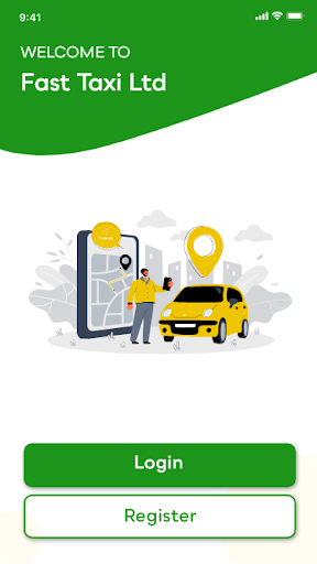 Android application Fast Taxi screenshort