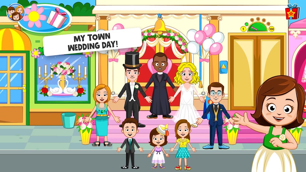 My Town : Wedding 7.02.16 APK + Mod (Unlimited money) untuk android