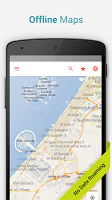 screenshot of Dubai Offline City Map