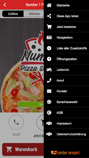 Number 1 Pizza & Kebap Screen 3