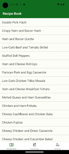 Android application FoodFresh screenshort