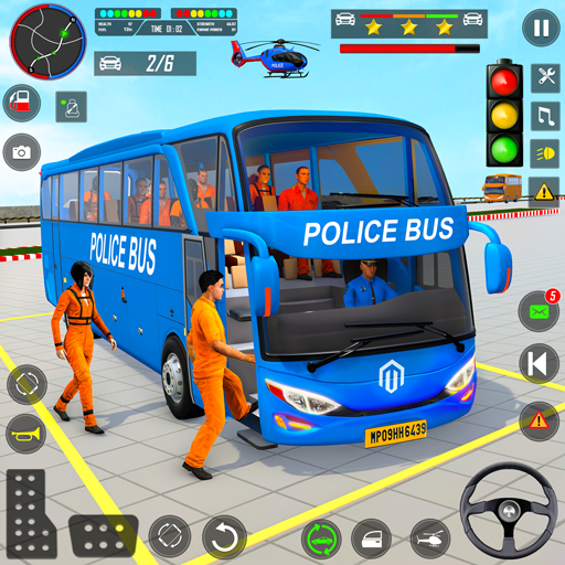 Police Bus Simulator: Bus Game  Icon