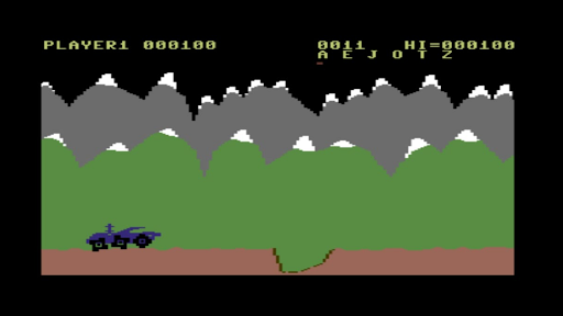 C64 Moon Patrol Screen 2