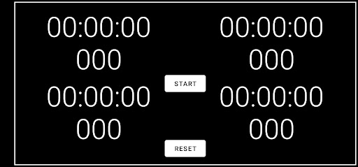 4 Stopwatch in one Screen Screen 3