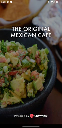 Android application The Original Mexican Cafe screenshort