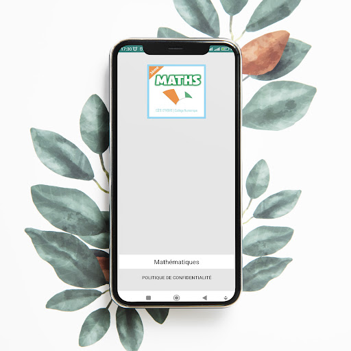 Android application Cours de Maths 5ème Collège screenshort